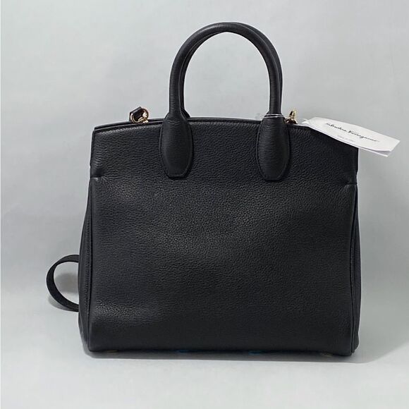 Salvatore Ferragamo Studio Bag Small Leather Satchel - Picture 5 of 15